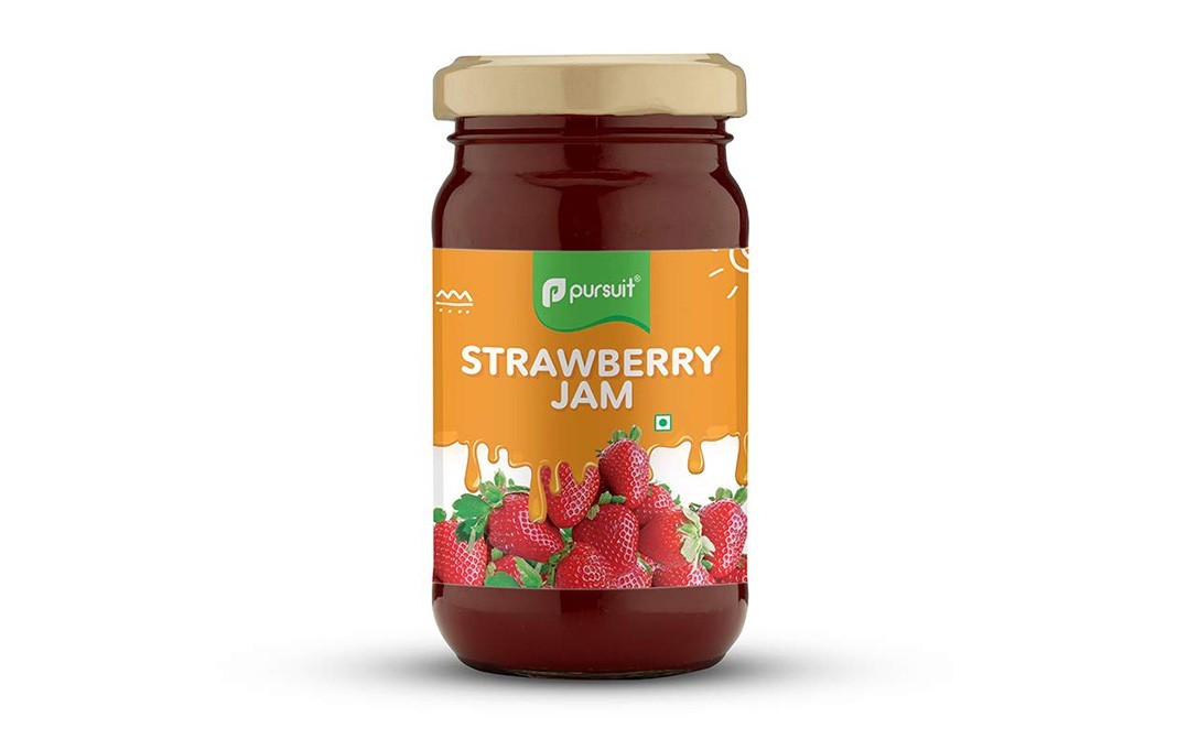 Pursuit Strawberry Jam    Glass Jar  370 grams